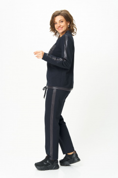 Блуза, брюки Bonna Image 455/3 темно-серый - фото 4