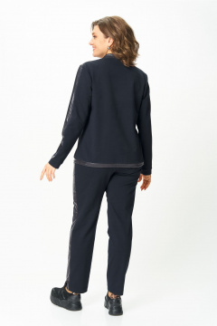 Блуза, брюки Bonna Image 455/3 темно-серый - фото 3