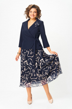 Платье Bonna Image 922-1/5 синий - фото 2