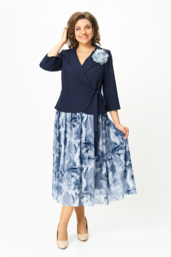 Платье Bonna Image 922/13 синий - фото 1