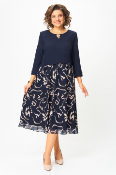Платье Bonna Image 954-1/2 синий - фото 1