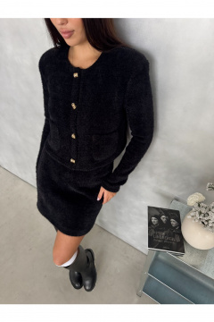 Блейзер THE.WOMAN 0377 черный - фото 2