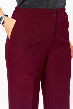 Брюки, жакет Vilena 1094 бургунди - фото 5
