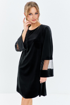 Платье Euromoda 659 черный - фото 1