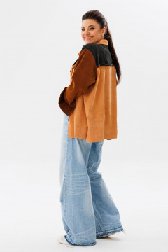 Рубашка Anelli 1748 оттенки_карамели - фото 5