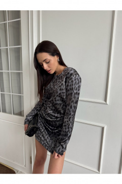 Платье THE.WOMAN 0354 лео - фото 1