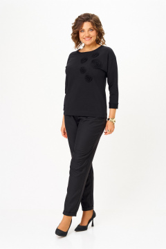 Джемпер Rumoda 2268 черный - фото 5