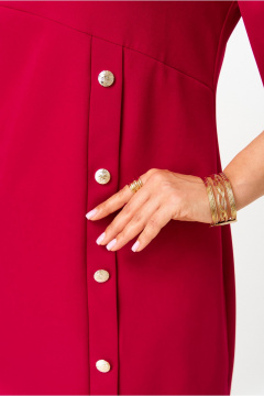 Платье БАГРЯНИЦА 3170 красный - фото 4