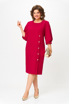 Платье БАГРЯНИЦА 3170 красный - фото 2