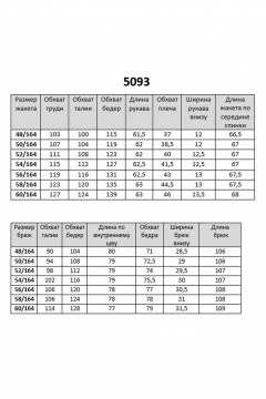 Брюки, жакет БАГРЯНИЦА 5093 капучино - фото 4
