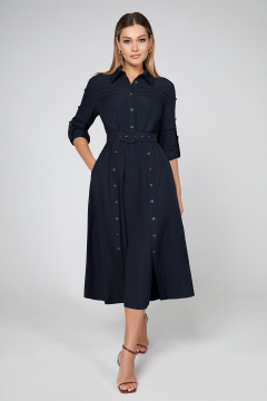 Платье Bazalini 5013 синий - фото 1
