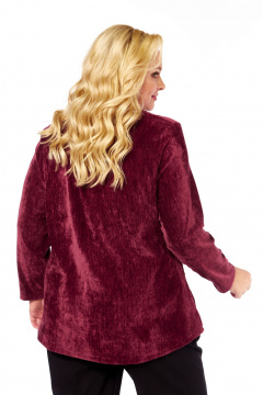 Блуза Abbi 4070 спелая_вишня - фото 5