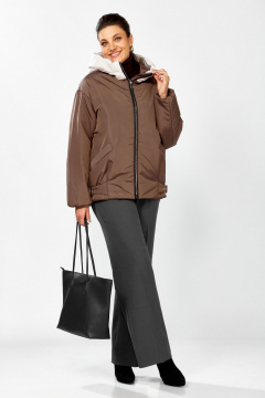 Куртка Lady Secret 6363 коричневый - фото 4