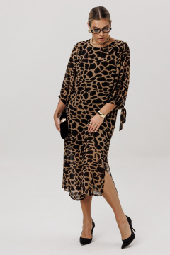 Платье Anelli 1733 графичный_леопард - фото 4