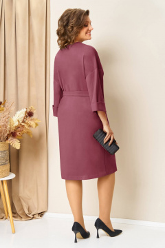 Платье VOLNA 1443 бруснично-розовый - фото 2