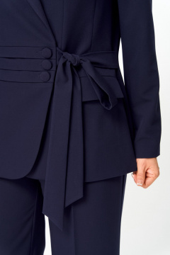 Брюки, жакет ANASTASIA MAK 1277 синий - фото 3