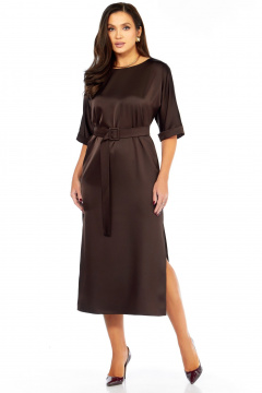 Платье Мишель стиль 1341 шоколад - фото 2