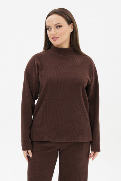 Брюки, джемпер Пинск-Стиль 274 шоколад - фото 4