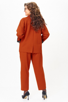 Брюки, жакет Michel chic 1437 терракот - фото 5