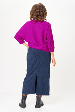 Джемпер, юбка Michel chic 1442 малиновый_синий - фото 5