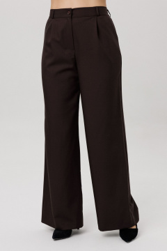 Брюки Anelli 1702 блестящий каштан - фото 2