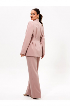Брюки, жакет Liona Style 954 пудра - фото 4