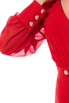 Платье Golden Valley 44268 красный - фото 4