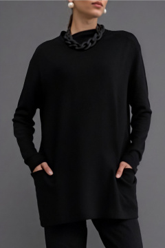 Джемпер Erika 7265 черный - фото 3