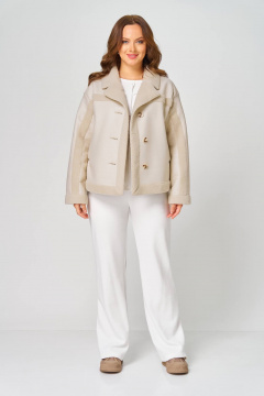 Куртка Диомант 2138 бежевый - фото 3