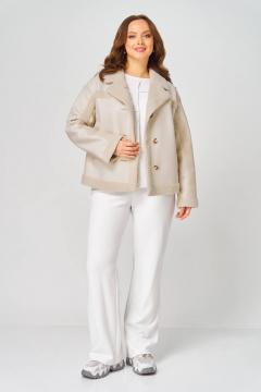Куртка Диомант 2138 бежевый - фото 2