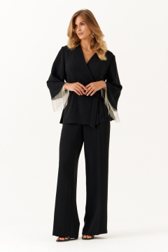 Жакет Панда 116530 черный - фото 2