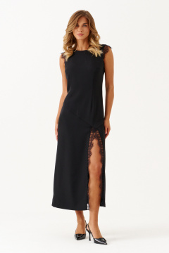 Платье Панда 117680 черный - фото 2