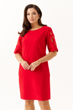 Платье Панда 118680 красный - фото 2