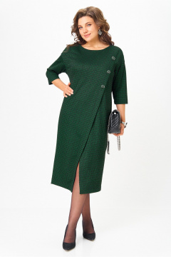 Платье Michel chic 2190 зеленый_черный - фото 1