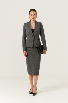 Юбка Панда 102350 серый - фото 3