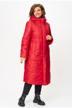 Пальто Andina city 7013-24 красный - фото 2
