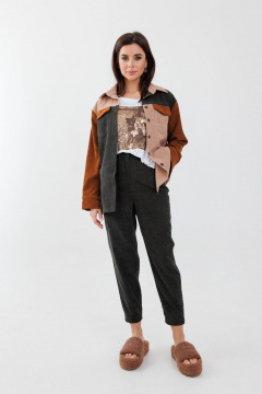 Рубашка Anelli 1748 оттенки_леса - фото 3