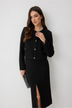 Юбка T.N.D М372 черный - фото 2