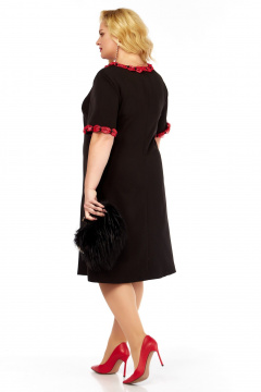 Платье Belinga 1238 черный - фото 3