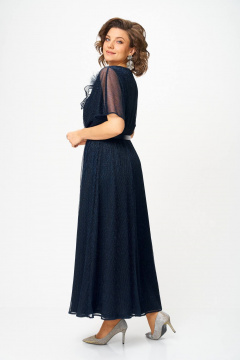 Платье Slaviaelit 561 синий - фото 5