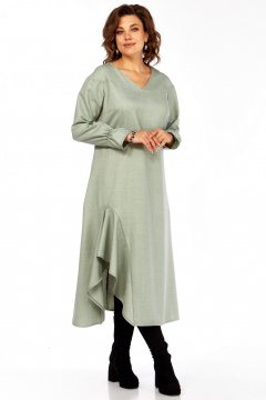 Платье Celentano lite 5065 шалфей - фото 5