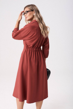 Платье Anastasia 1229.2 клюква - фото 3