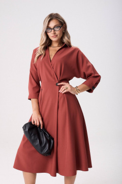 Платье Anastasia 1229.2 клюква - фото 1