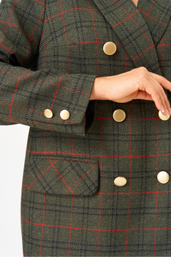 Жакет DaLi 3536.1 хаки - фото 5