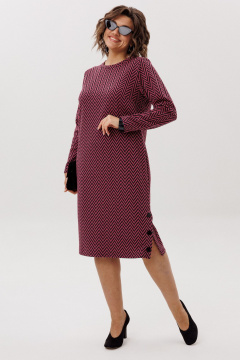 Платье Anelli 1755.1 рябиновая_волна - фото 3