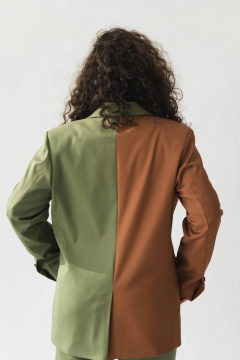 Жакет Legend Style G-025 колорблок2 - фото 2