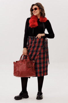 Юбка Anelli 1776 шотландская_роза - фото 1