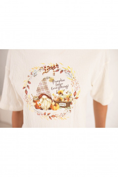 Брюки, майка Купалинка 38600G.158-164 к.молочный,лиловый - фото 4