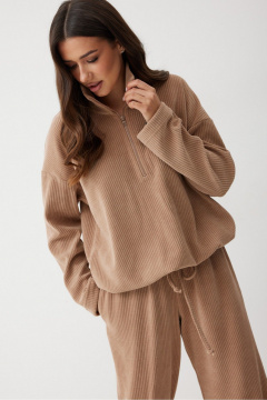 Джемпер T.N.D М157/1 кофе - фото 5