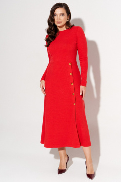 Платье AltaModa 1043-1 красный - фото 1